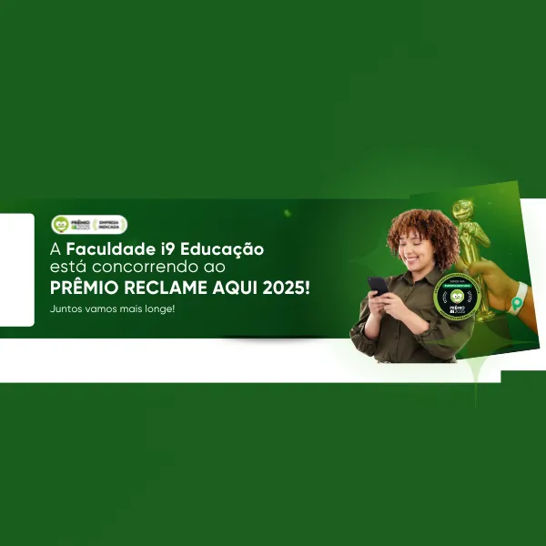 A Faculdade i9 Educação concorre ao Prêmio Reclame Aqui – Melhores do Ano
